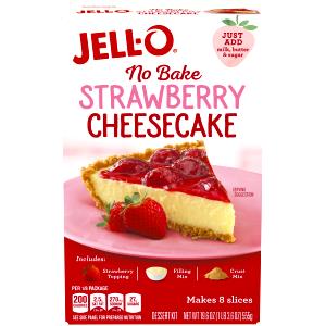 0.11 Package Dessert Mix, Strawberry Cheesecake No Bake