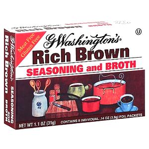 0.14 Oz Seasoning & Broth, Rich Brown