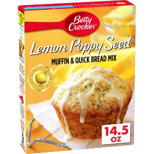 0.17 Cup Muffin Pouch Mix, Lemon Poppy Seed