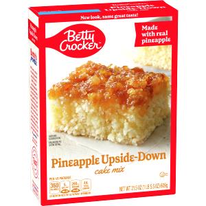0.17 Package Pineapple Upside-Down Cake Mix, Pad