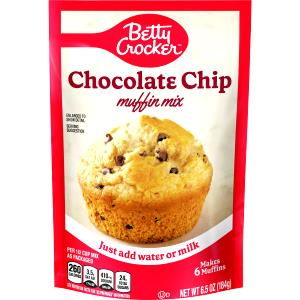 0.17 Pouch Muffin Mix Pouch, Chocolate Chip