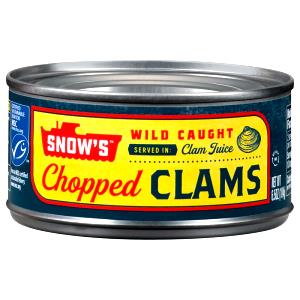0.33 Cup Clams, Minced