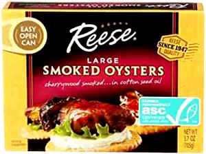 0.33 Cup Oyster, Cherrywood Smoked, Large