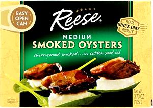 0.33 Cup Oyster, Cherrywood Smoked, Medium
