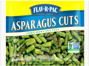 0.67 Cup Asparagus Cuts, Frozen