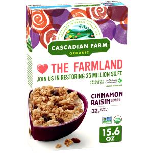 0.67 Cup Cinnamon Raisin Granola Cereal With Milk