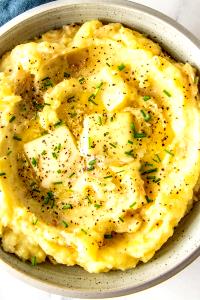 0.67 Cup Mashed Potatoes Mix, Cheddar & Sour Cream, 80 Calorie, Pad