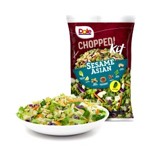 1 1/2 cups (100 g) Chopped Salad Kit Sesame Ginger Asian