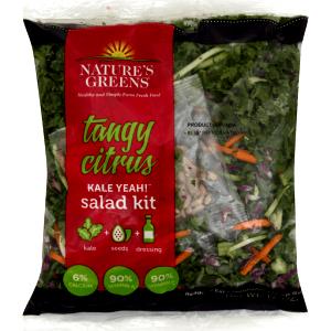 1 1/2 cups (110 g) Tangy Citrus Kale Yeah! Salad Kit