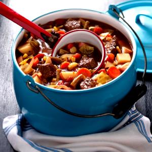 1 1/2 cups (12 oz) Hearty Beef Vegetable Soup