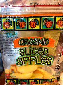 1 1/2 cups (140 g) Organic Sliced Apples