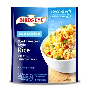 1 1/2 cups (187 g) Steamfresh Southwestern Style Rice