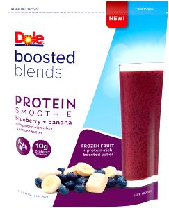 1 1/2 cups (227 g) Protein Smoothie Blueberry + Banana