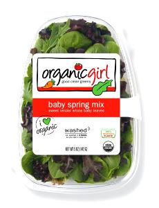 1 1/2 cups (85 g) Baby Sweet Leaf Spring Mix
