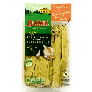 1 1/2 cups (89 g) Roasted Garlic & Chive Pappardelle
