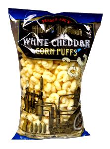 1 1/2 Cups Cheese Puffs, White Cheddar