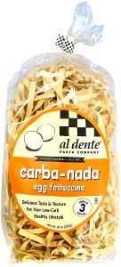 1 1/2 cups dry (56 g) Carba-Nada Egg Fettuccine