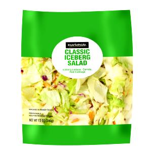 1 1/2 Cups Packaged Salads, Classic Iceberg
