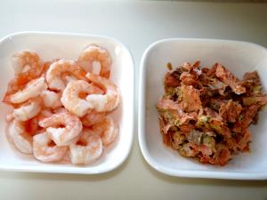 1 1/2 cups Shrimp & Celery Salad