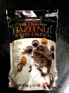 1 1/2 oz (42 g) Milk Chocolate Hazelnut Toffee Crunch