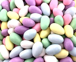 1 1/2 Oz Almond Chocolate Candies Pastel Colors