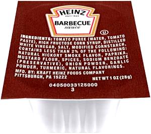 1 1/2 Oz Barbecue Sauce