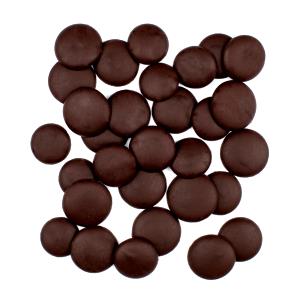 1 1/2 Oz Chocolate Galets, Dark, Semisweet