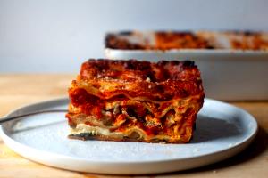 1 1/2 Servings Vegetable Lasagna