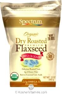 1 1/2 tbsp (14 g) Organic Dry Roasted Premium Flaxseed