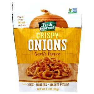 1 1/2 tbsp (7 g) Garlic Pepper Crispy Onions