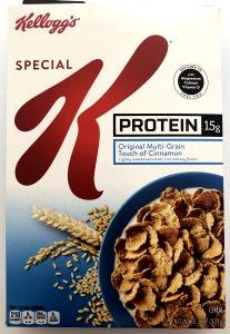 1 1/3 cups (59 g) Special K Protein Original Multi-Grain Touch of Cinnamon