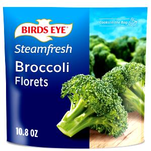 1 1/3 Cups Frozen Broccoli Florets