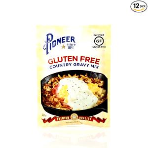 1 1/3 tbsp (1/4 cup prepared) (8 g) Gluten Free Country Gravy Mix