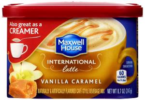 1 1/3 tbsp (15 g) International Latte Vanilla Caramel