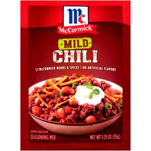 1 1/3 tbsp (9 g) Mild Chili Seasoning