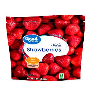 1 1/4 cup (140 g) Whole Strawberries Unsweetened