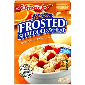 1-1/4 cup (55 g) Bite-Sized Frosted Shredded Wheat