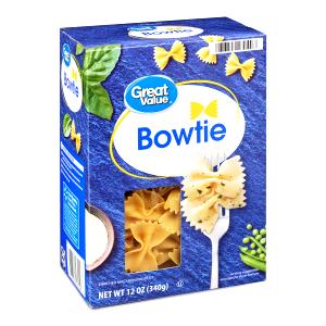 1 1/4 cup (56 g) Bowties Pasta