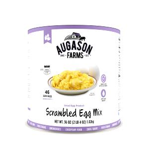 1 1/4 Cup Raw (equivalent To 1 Large Egg) Yields Scrambled Egg (Cholesterol-Free Frozen Mixture)
