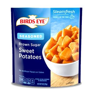 1 1/4 cups (147 g) Steamfresh Sweet Potatoes with Brown Sugar