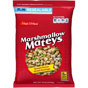 1 1/4 cups (42 g) Marshmallow Mateys