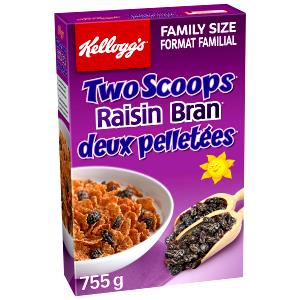 1 1/4 cups (55 g) Raisin Bran