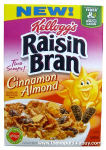 1 1/4 cups (58 g) Raisin Bran Cinnamon Almond
