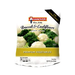 1 1/4 cups (85 g) Broccoli Cauliflower
