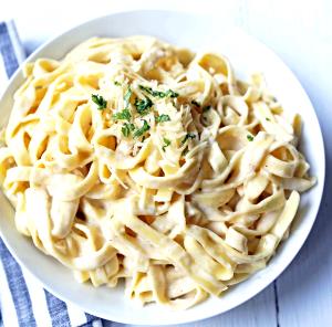 1 1/4 cups (95 g) Fettuccine