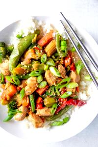 1 1/4 cups Chicken Stir-Fry