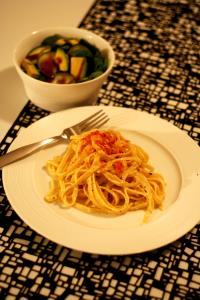 1 1/4 Cups Fettuccine Pasta