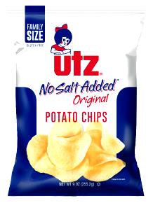1 1/4 Cups Potato Chips, No Salt