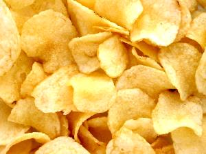 1 1/4 Cups Potato Chips, Plain