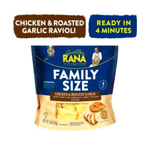 1 1/4 Cups Ravioli, Chicken & Roasted Garlic